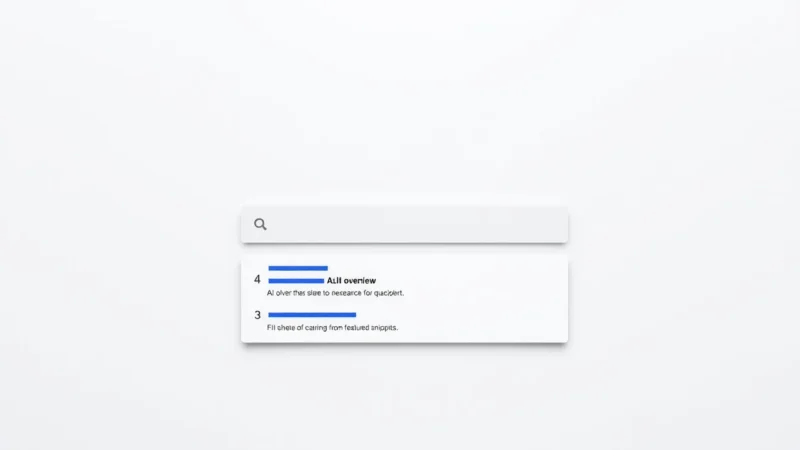 Cos'è l'AI Overview di Google (e perché non è un semplice featured snippet)